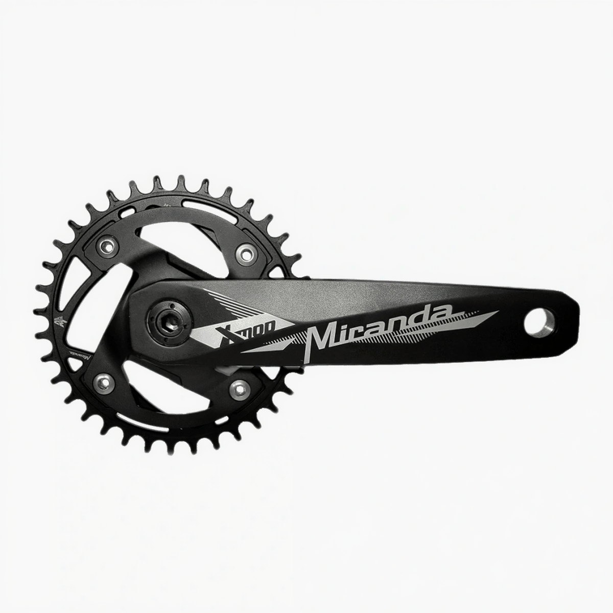 MTB XMod Kappa Crankset 165 Q:8 RF DH 36 Teeth Standard Black