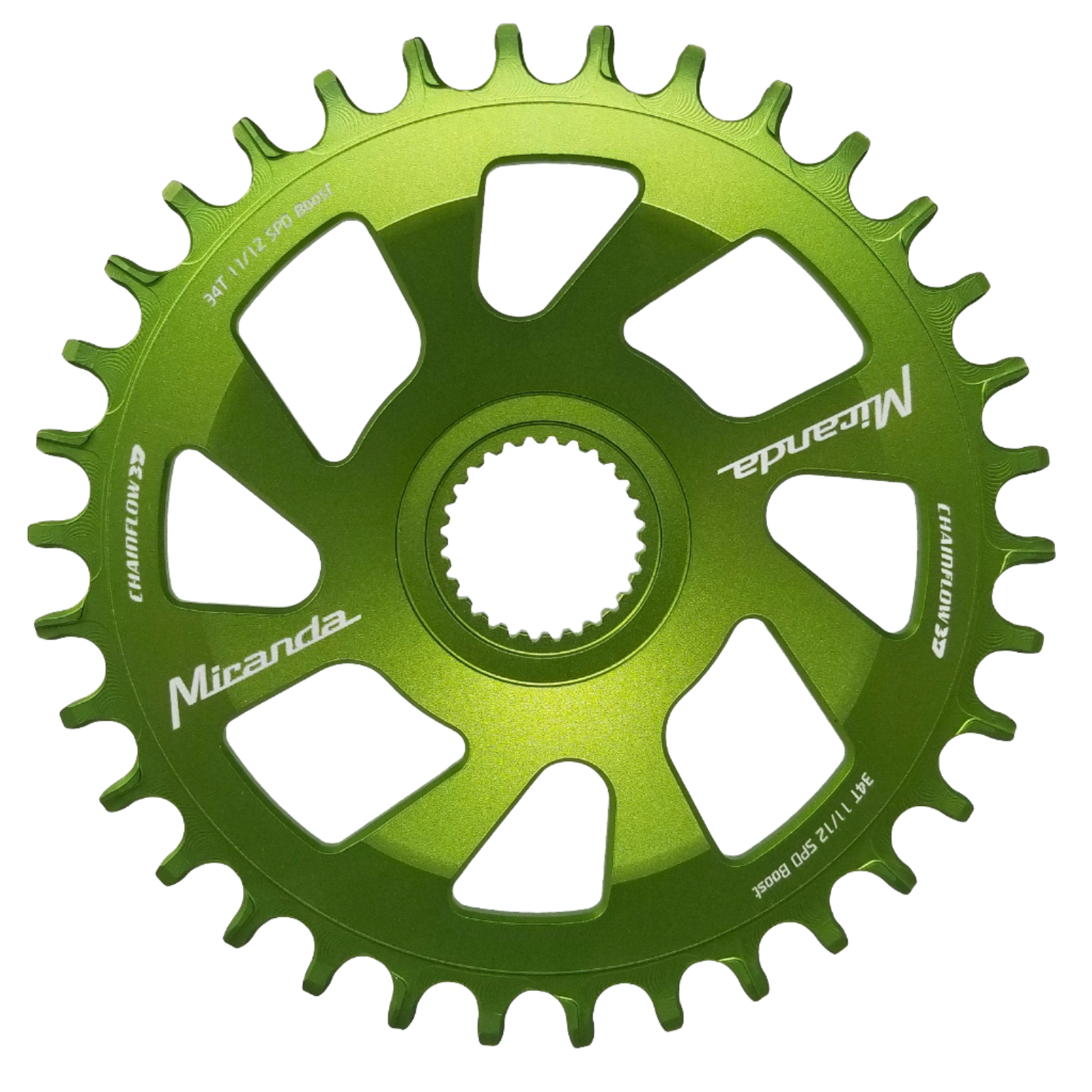 Spiderless Bosch G4 CF3D V1 34 Teeth Green