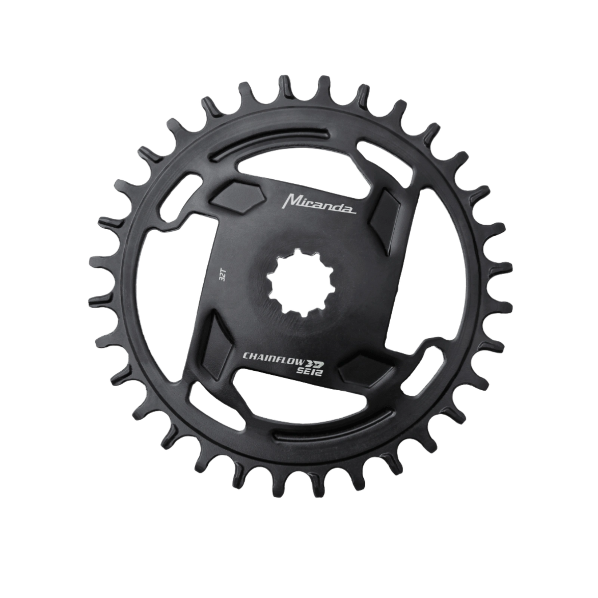 Spiderless Chainring CF3D SE12 XMod