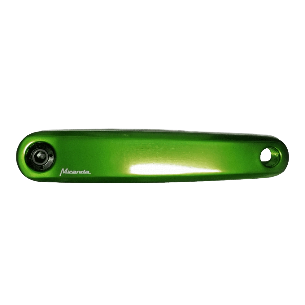 Pedivelle Miranda Per E-bike ISIS – Stile Delta, Nere, Lunghezza 170mm, Compatibili Con Bici Elettriche