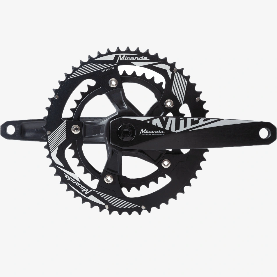 Road XMod Kappa Crankset 175 Q:0 RF 44/55 Teeth Cold-forged aluminium alloy Standard Black for ROAD